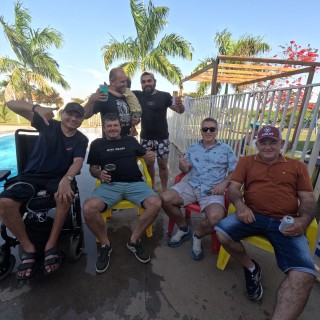 Churrasco, música e boa prosa marcaram aniversário do Jura