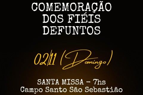 Missas marcam feriado de finados em Andradina