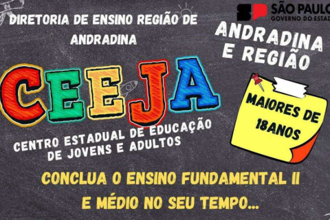 CEEJA traz opção para quem quer concluir o ensino médio e fundamental II