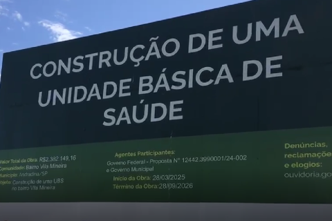 Prefeitura de Andradina iniciou obras de duas novas UBS na Mineira e Pereira Jordão