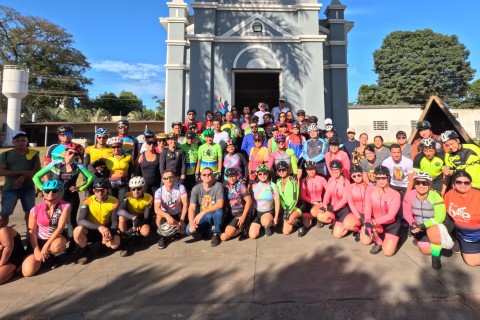 Paróquia São Sebastião e Pedal do Bem realizam passeio para marcar o Jubileu da Igreja em 2025