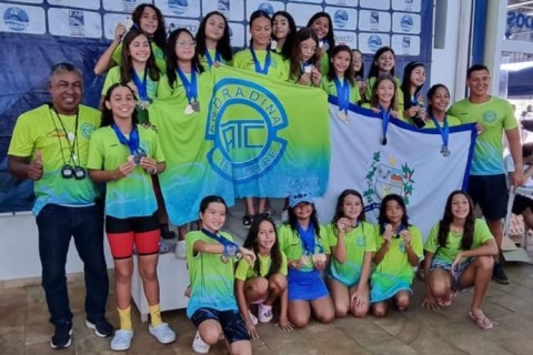 Natação Andradinense conquista 104 medalhas em Presidente Prudente