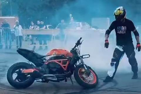 4º Moto Café atraiu grande público no Recinto de Exposições de Andradina