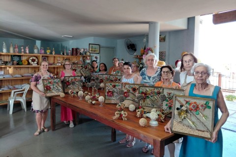 Casa do Artesão de Andradina recebeu curso em parceria com o SENAR