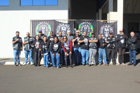 Motoclube Insanos realizou doação de leite para o Hospital do Amor