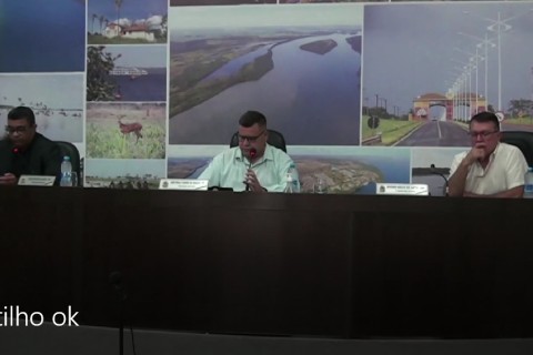 38ª Sessão da Câmara de Castilho tem votação de o Plano Plurianual